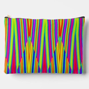 Accessory Pouch, An elegant rainbow classic design Pouch
