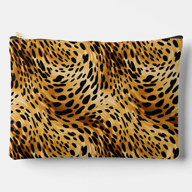 Accessory Pouch Leopard Print (Front)
