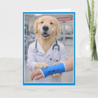 Accident #1 Get Well Card CD-2