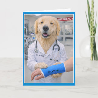 Accident #1 Get Well Card CD-2