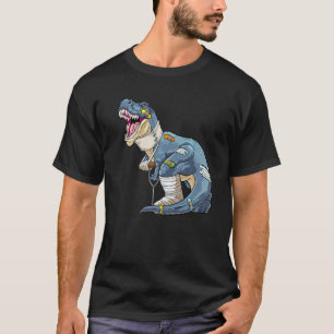 Accident Pro Dinosaur Rex Broken Arm And Leg Awww T-Shirt