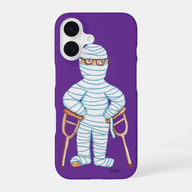 Accident-Prone iPhone 16 Case (Back)