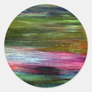 Accidental Art Classic Round Sticker