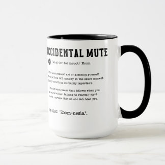 Accidental Mute Mug – Classic Zoom Call Blunder