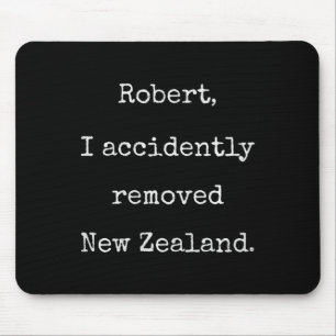 Accidently Removed Nz - Funny Marcus Vr Chat Humor Mouse Pad