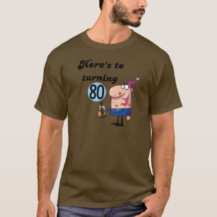 Acclamations à 80 T-shirts et cadeaux