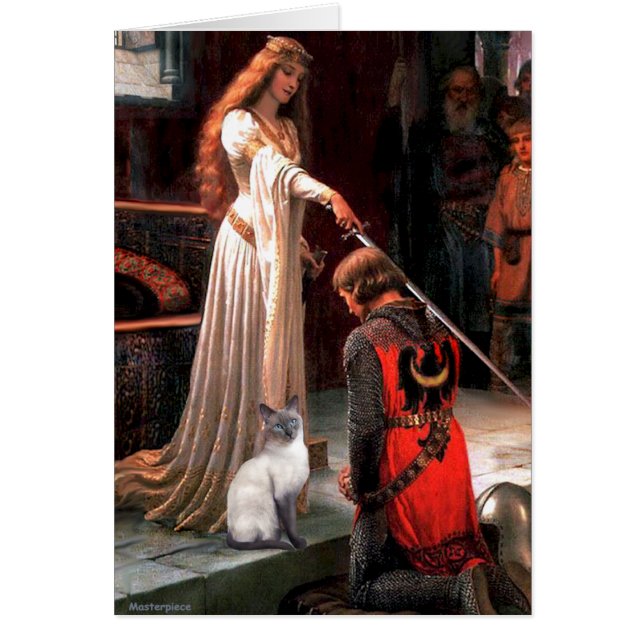 Accolade - Blue Point Siamese cat (Front)