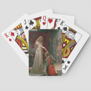 Accolade (by Edmond Blair Leighton) Playing Cards