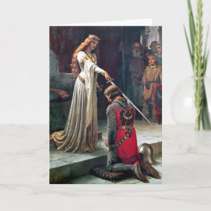 Accolade by Edmund Blair Leighton Card