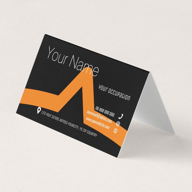 ACCOLADE Collection Folded Business Card (Front)