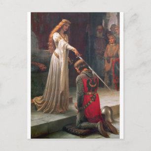 Accolade - The Knight Postcard
