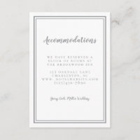 Accommodation Simple Grey Enclosure Detail Wedding