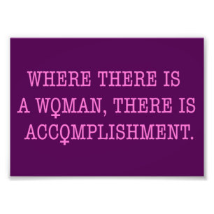 Accomplish Photo Print