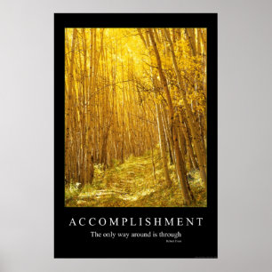 Accomplishment Poster