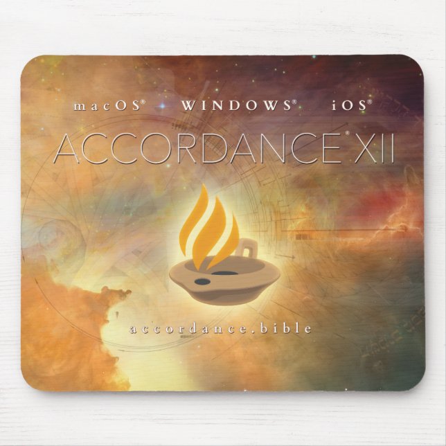 Accordance 12 Mousepad (Front)