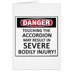 Accordéon de danger