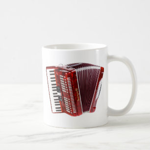 ACCORDIAN MUSICAL INSTRUMENT COFFEE MUG