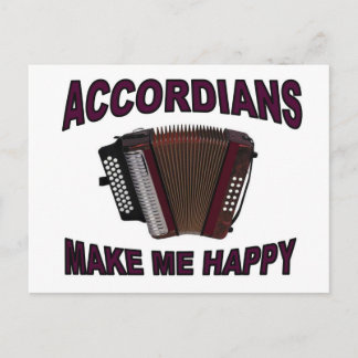 ACCORDIANS POSTCARD