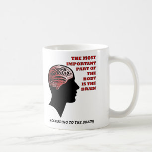 According to the Brain Funny Mug