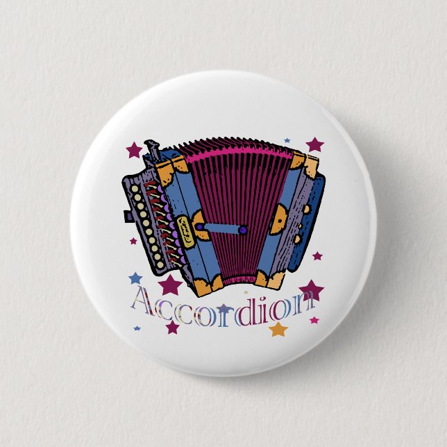 Accordion 2 Inch Round Button (Front)