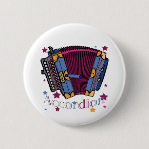 Accordion 2 Inch Round Button