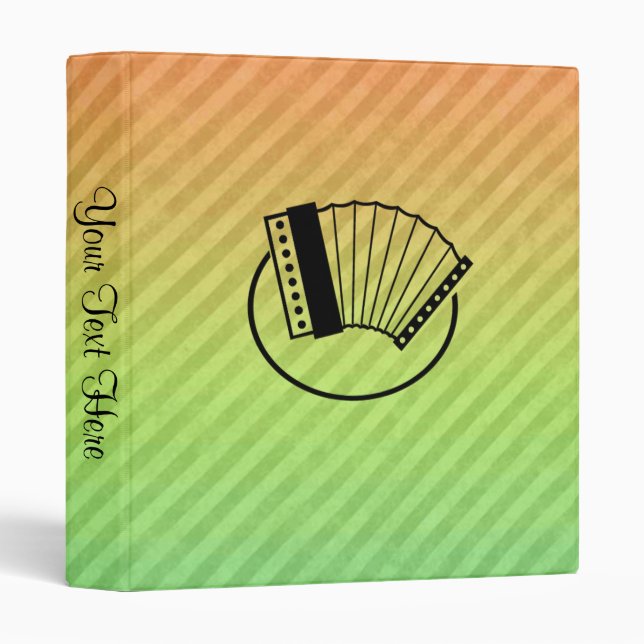 Accordion Binder (Front/Spine)