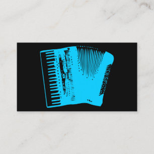 accordion. business card