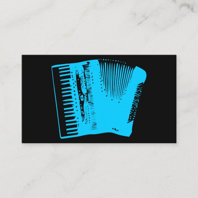 accordion. business card (Front)