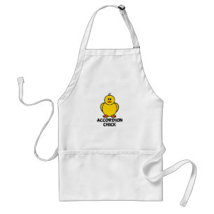 Accordion Chick Standard Apron