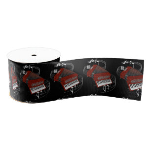 Accordion Dark Ribbon Grosgrain Ribbon