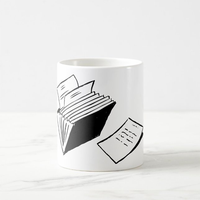 Accordion Folder Coffee Mug (Creator Uploaded)