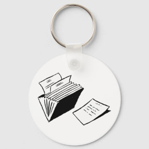 Accordion Folder Keychain