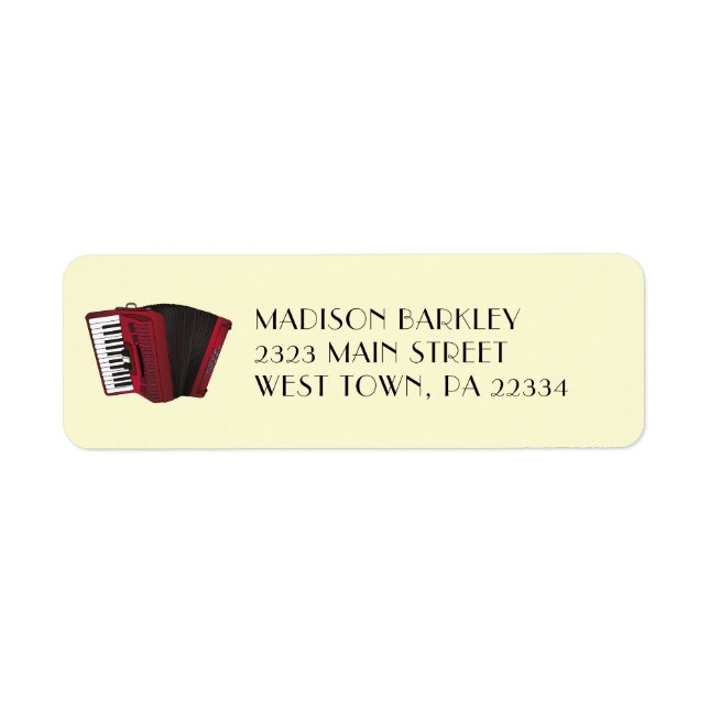 Accordion Instrument Musician Music Teacher (Front)