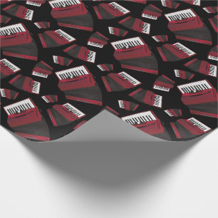Accordion Instrument Musician Music Teacher Wrapping Paper
