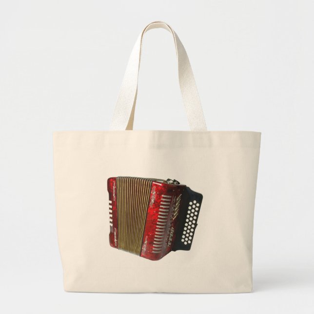 Accordion Large Tote Bag (Front)