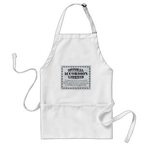Accordion License Standard Apron