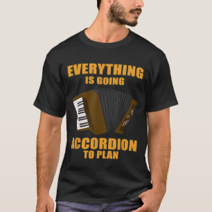 Accordion Men Women Cool Instrument Player Joke 4 T-Shirt