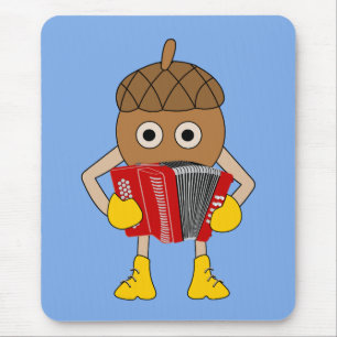 Accordion Nut Mouse Pad