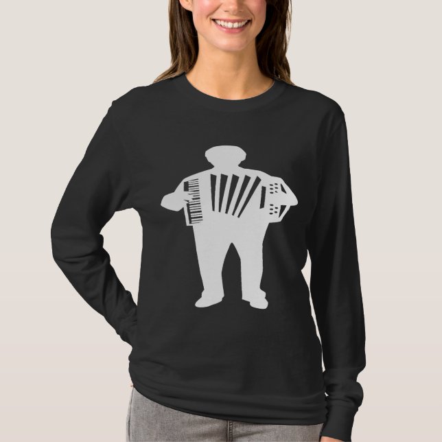 Accordion Player 1 T-Shirt (Front)