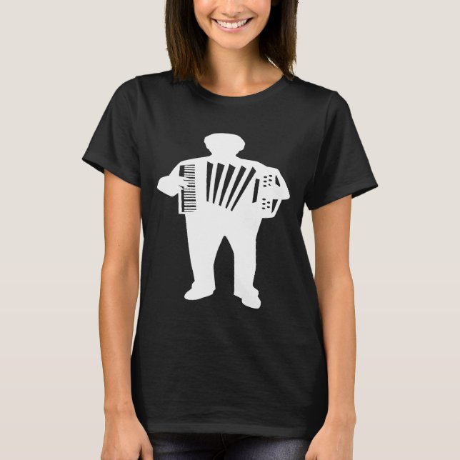 Accordion Player 1 T-Shirt (Front)