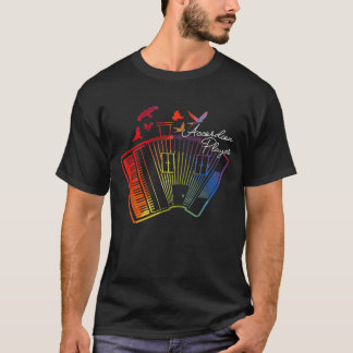 Accordion Player Fun Practice Accordionist Da1 T-Shirt