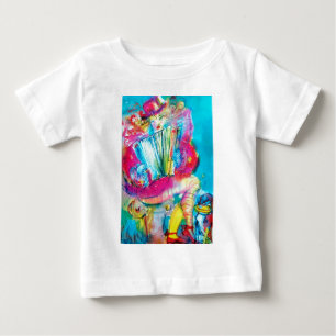 ACCORDION PLAYER IN THE NIGHT BABY T-Shirt