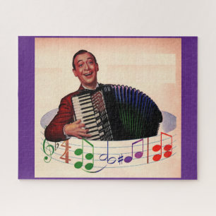 accordion player jigsaw puzzle