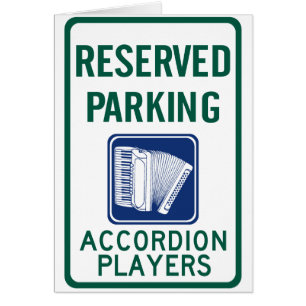Accordion Player Parking