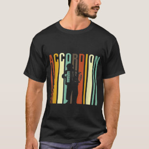 Accordion Player Retro Play Accordionist T-Shirt