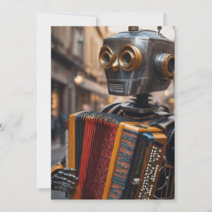 accordion robot invitation