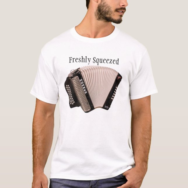 Accordion Squeeze T-Shirt (Front)