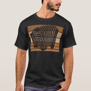 Accordion Styrian Harmonica Accordion Player Band T-Shirt