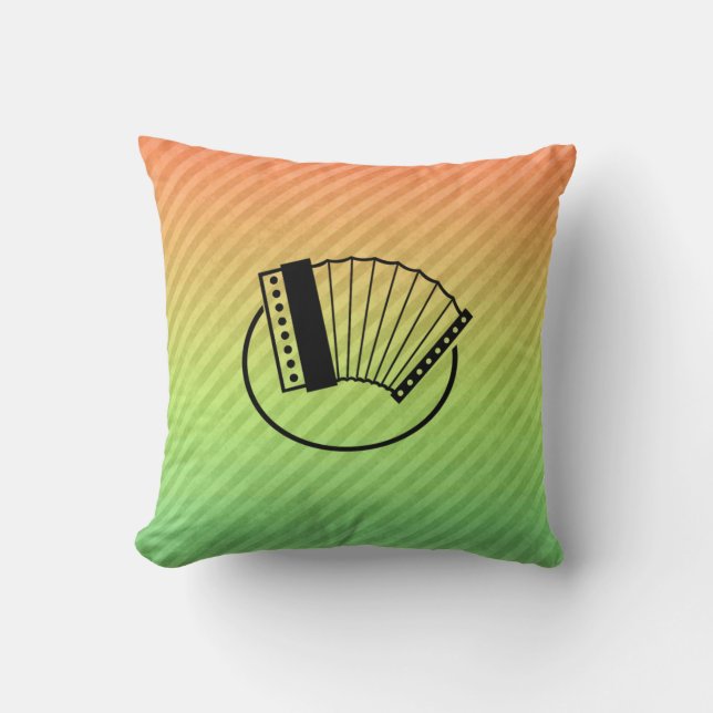 Accordion Throw Pillow (Front)