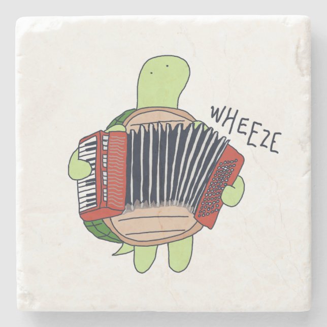 Accordion Turtle Coaster (Front)